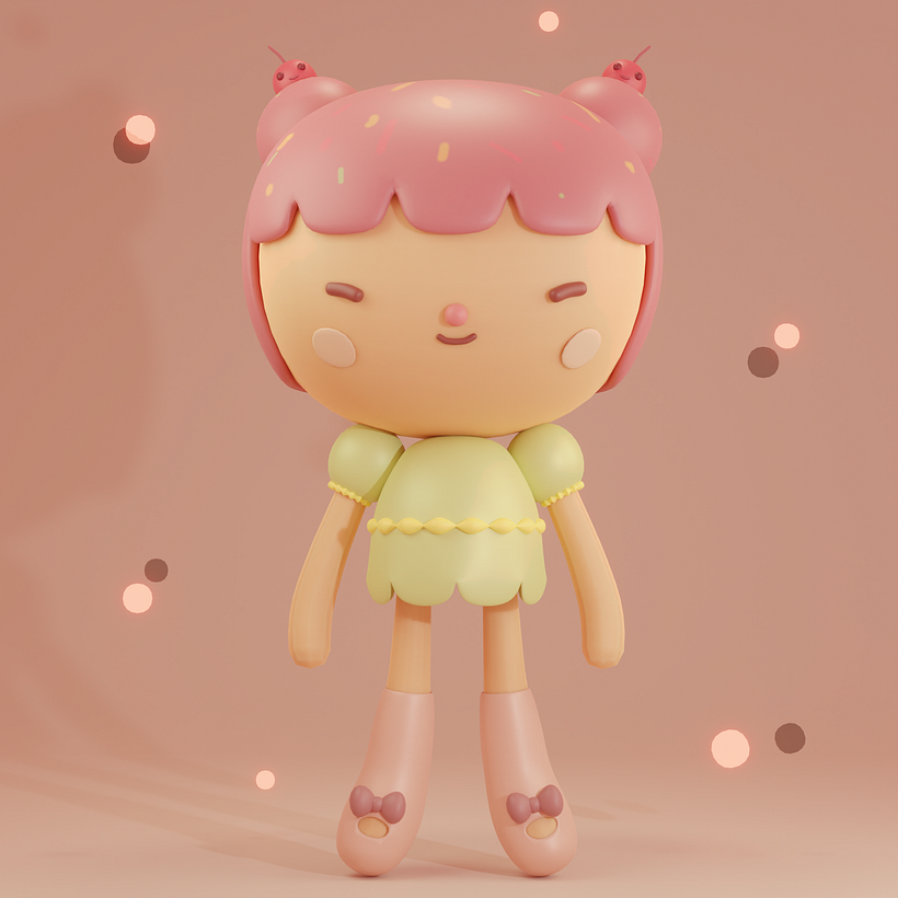this my final result trying to do the same charactere from this course 