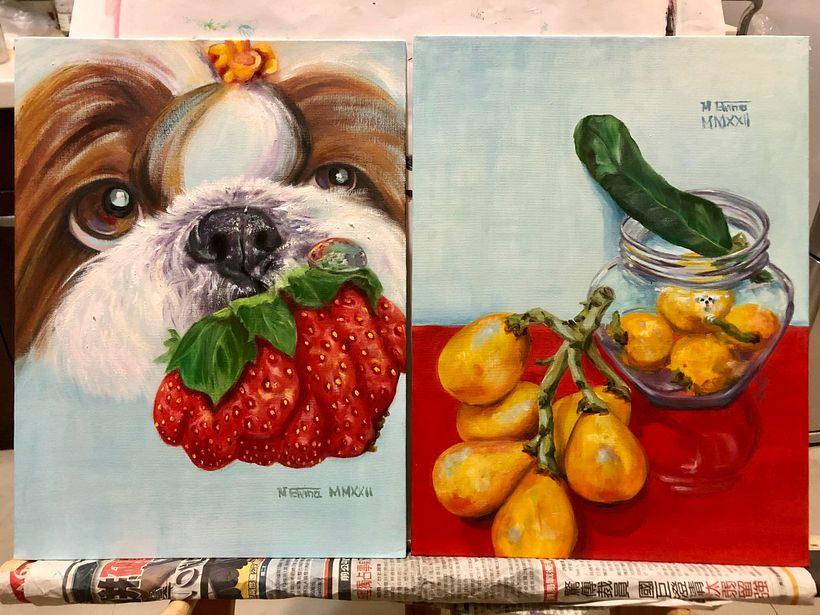 My project for course: Oil Painting for Beginners 1