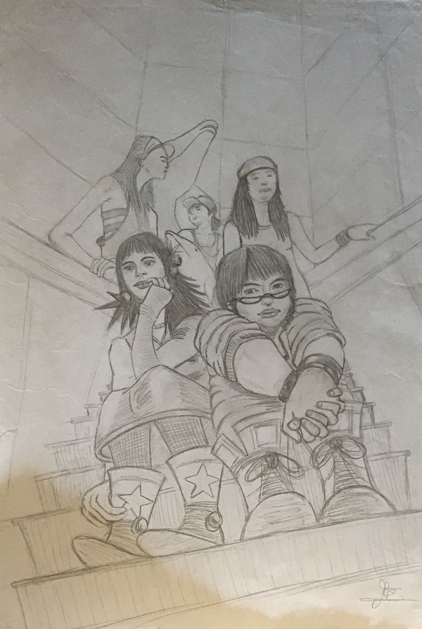 Interpretación de un dibujo manga, no recuerdo el autor 2.