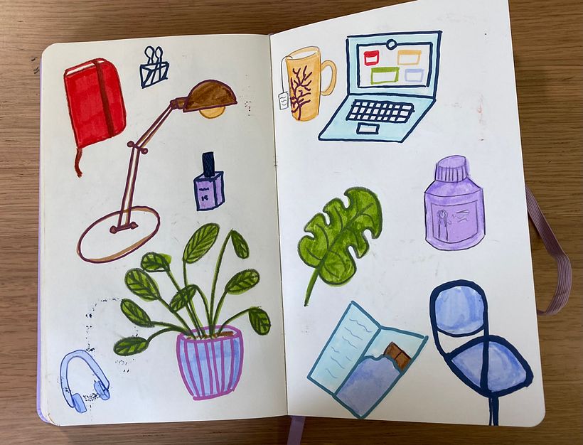 My project for course: Exploratory Sketchbook: Find Your Drawing Style 4