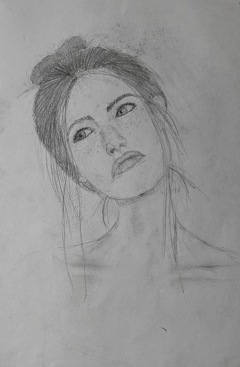 My project for course: Portrait Sketchbooking: Explore the Human Face 2