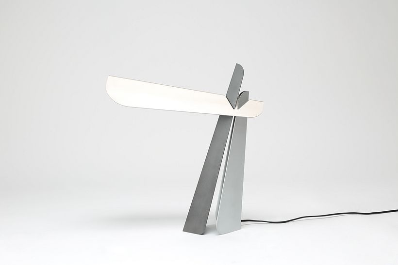 Shelter table lamp - hand made