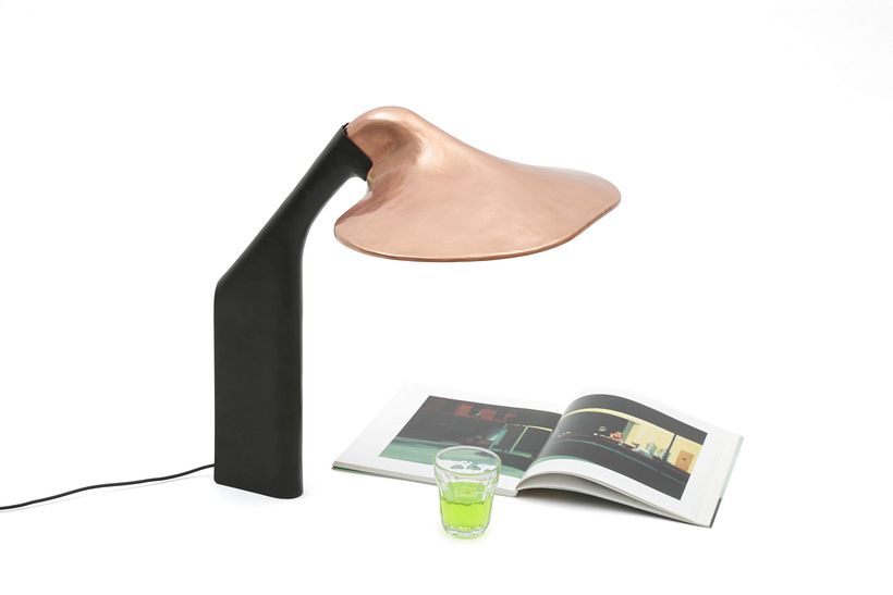Ombre Portée table lamp - hand made