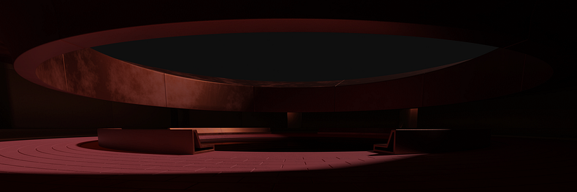 Mijn project van de cursus: Bedenk en visualiseer architecturale ruimtes met Blender 1