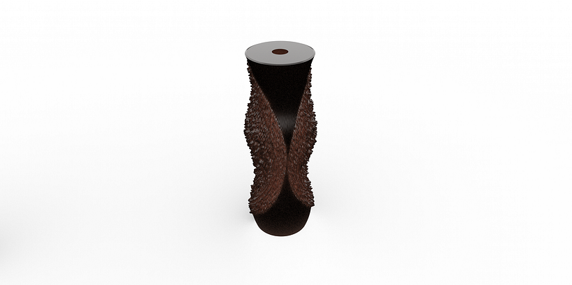 Vaso realizzato attraverso Grasshopper - 2022