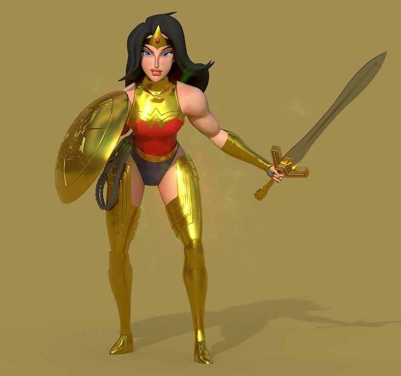 Meu projeto do curso: Criação de personagens: do 2D ao 3D 2