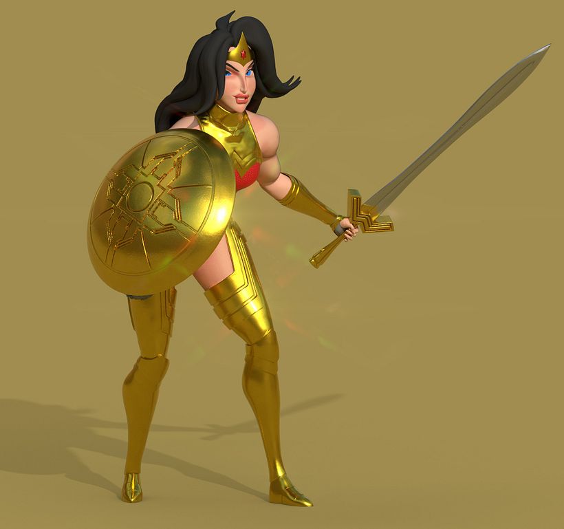 Meu projeto do curso: Criação de personagens: do 2D ao 3D 3