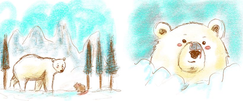 Sketch: mouse & bear