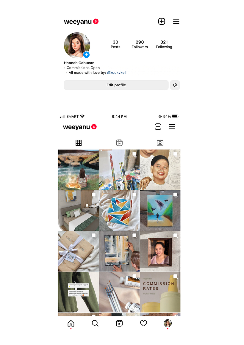 This is how I planned my Page