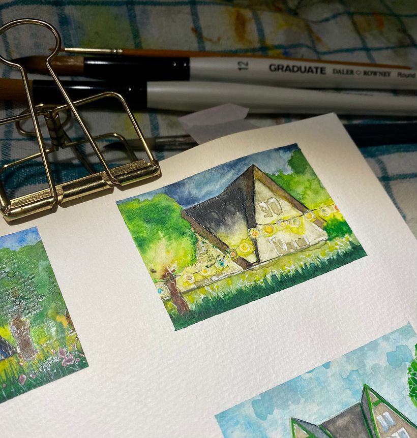 My project for course: Watercolor Travel Journal 4
