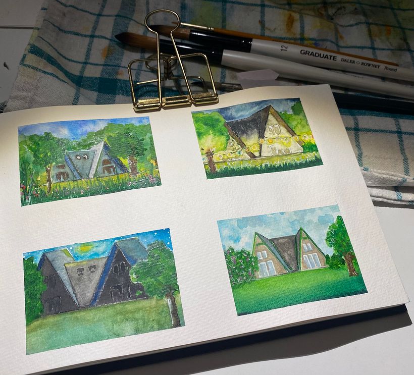 My project for course: Watercolor Travel Journal 5
