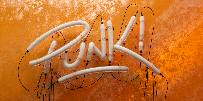 Mi proyecto del curso: Lettering 3D: modelado y texturizado con Cinema 4D 1
