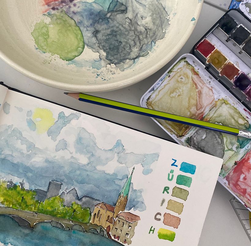 My project for course: Watercolor Travel Journal 3