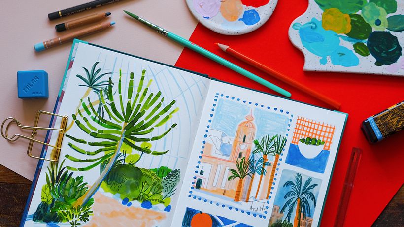 My Travel Sketchbooks 7