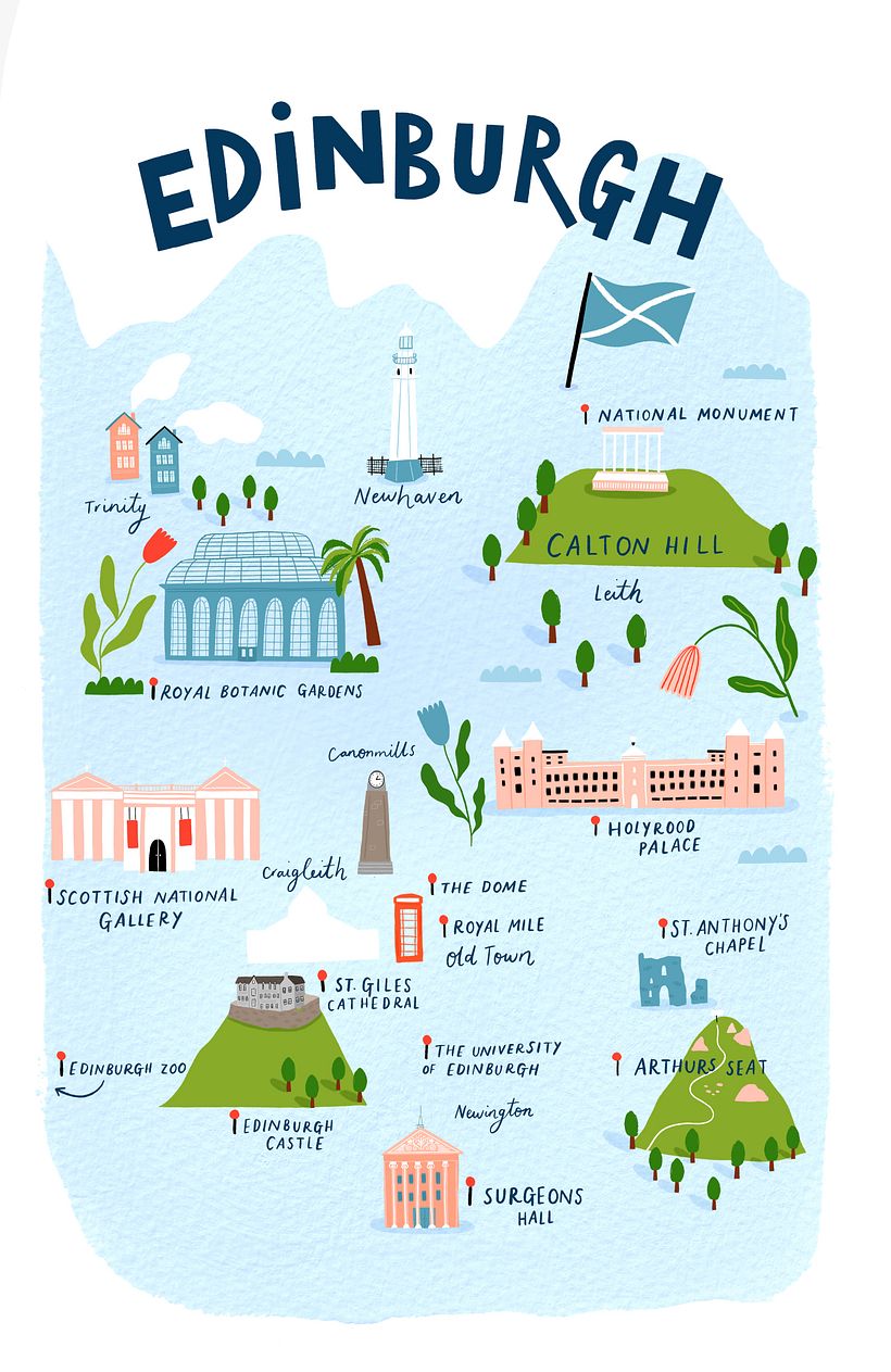 Map Illustration 7