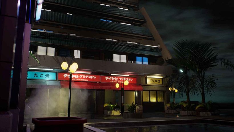 Mi proyecto del curso: Diseño de videojuegos con Unreal Engine: escenas ciberpunk 1