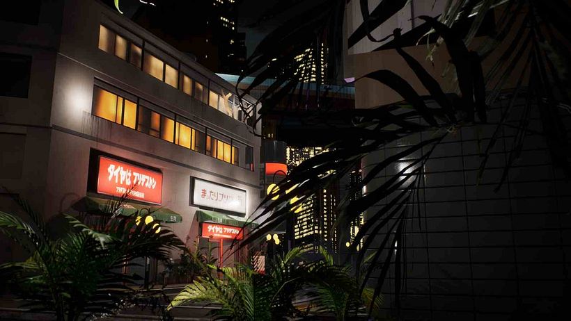 Mi proyecto del curso: Diseño de videojuegos con Unreal Engine: escenas ciberpunk 2