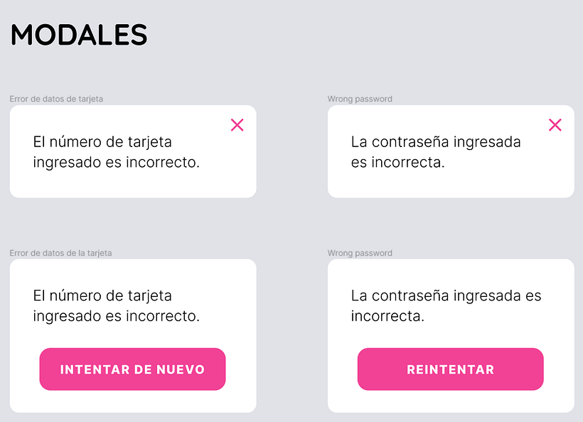 My project for course: Introduction to UX Writing - App de compras 1