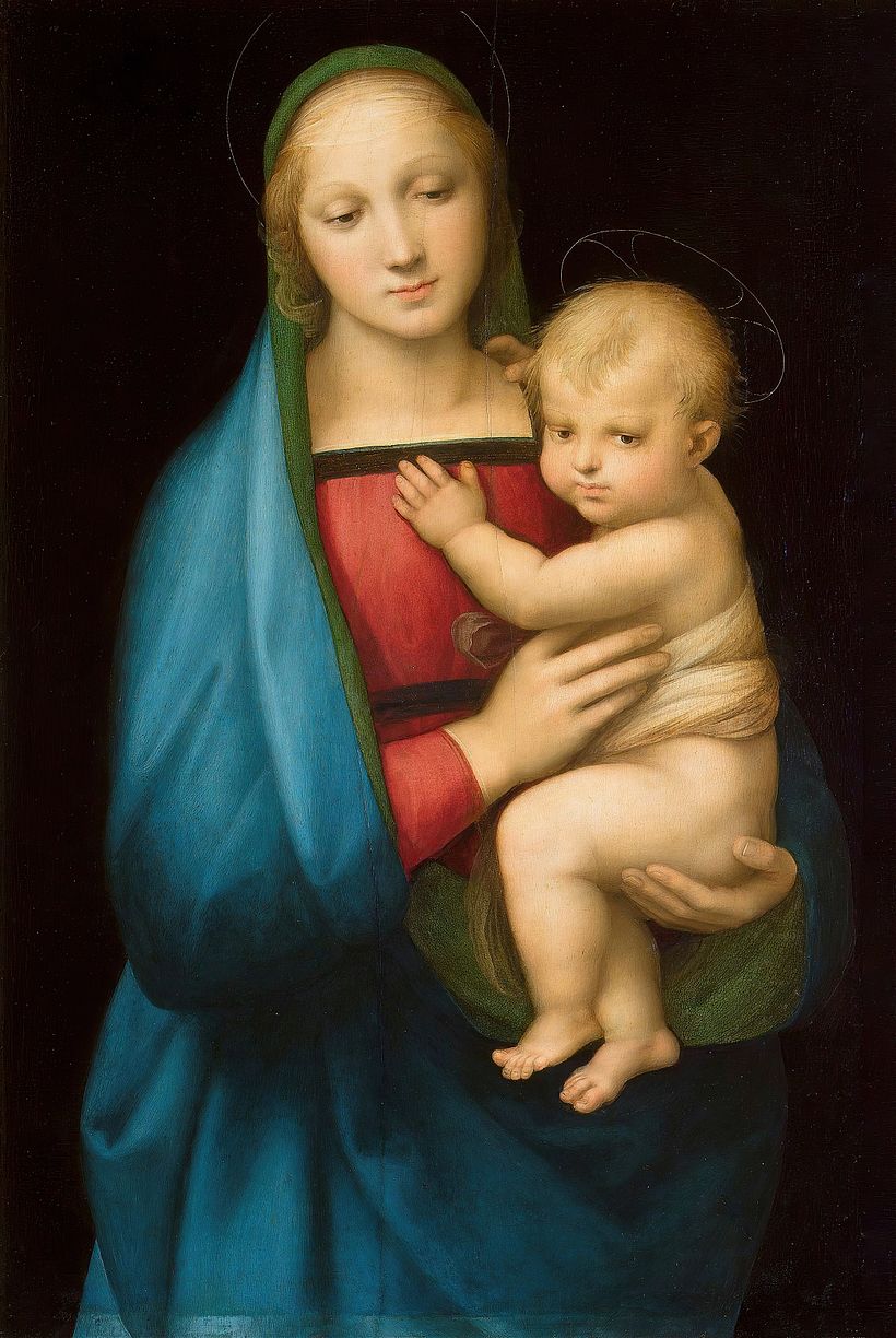 Madonna del Granduca (ca. 1506-1507) von Raffael.