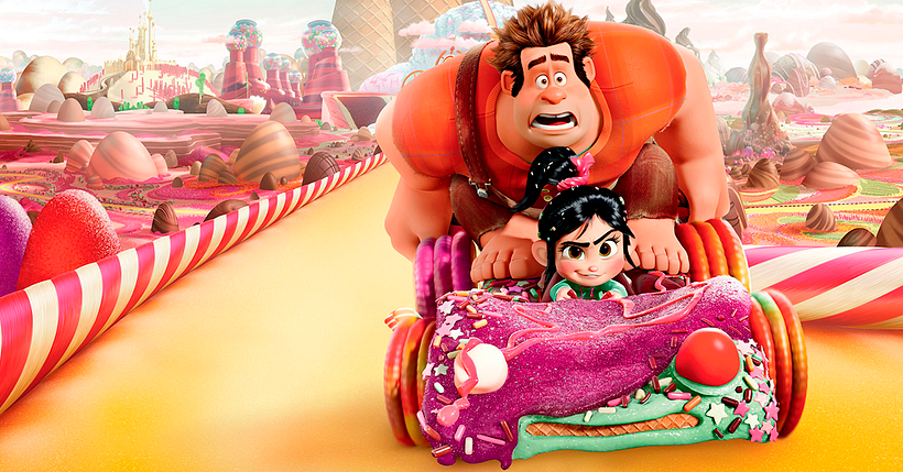 "Wreck-it Ralph" is an excellent reference for designing expressions in your characters.