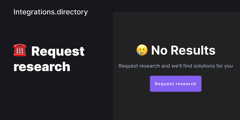 Integrations Directory 1