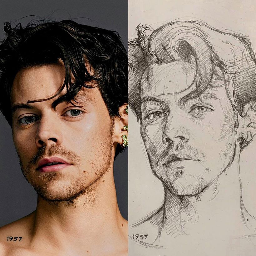 Drawing vs Reference / Dibujo vs Referencia 4