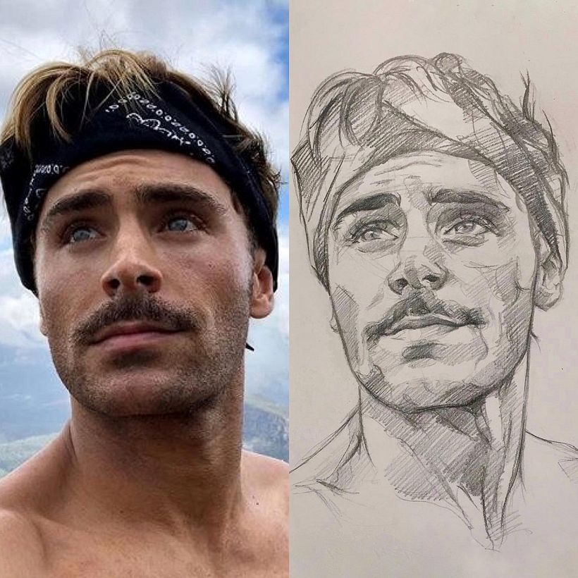 Drawing vs Reference / Dibujo vs Referencia 9