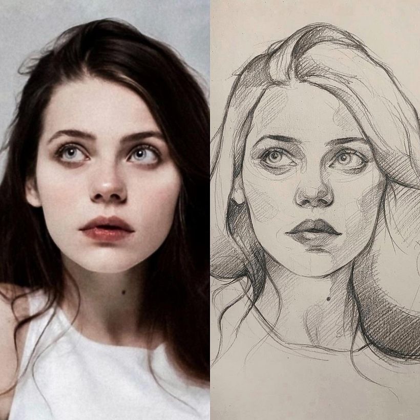 Drawing vs Reference / Dibujo vs Referencia 10