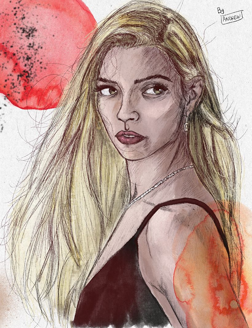Mi proyecto del curso: Retrato ilustrado con Procreate 1