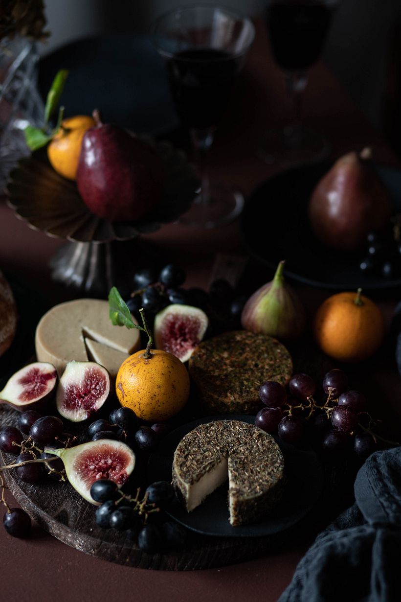 Tábua de Queijos e Frutas