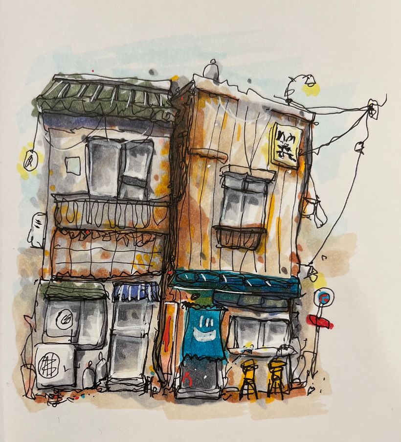 Final version with color. Can see the remarkable improvement since the first few lessons.