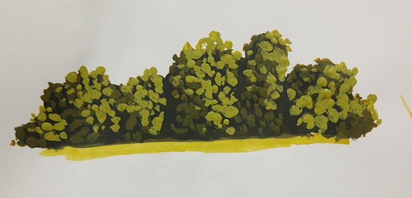 Mi proyecto del curso: Pintura de paisajes atmosféricos con gouache 6