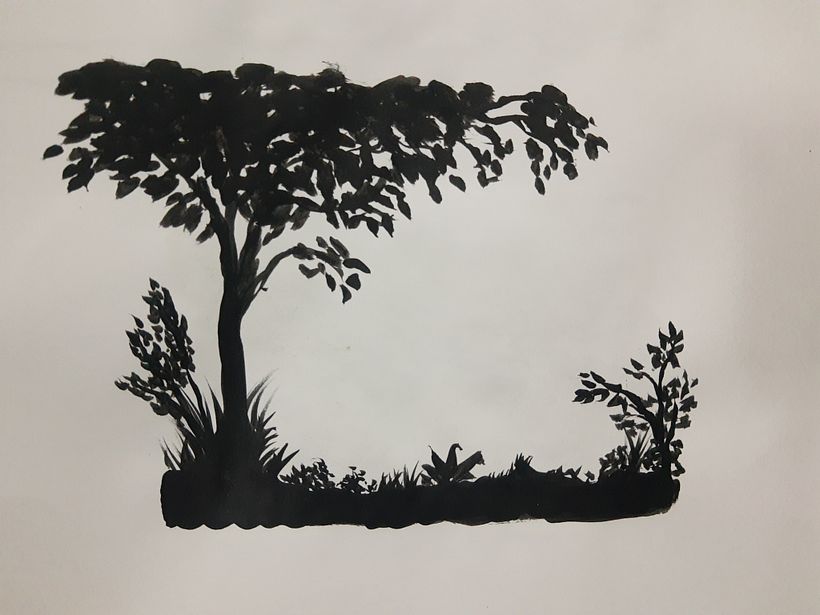 Mi proyecto del curso: Pintura de paisajes atmosféricos con gouache 7