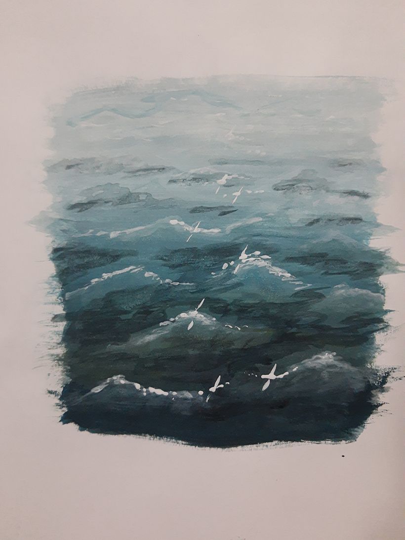 Mi proyecto del curso: Pintura de paisajes atmosféricos con gouache 2