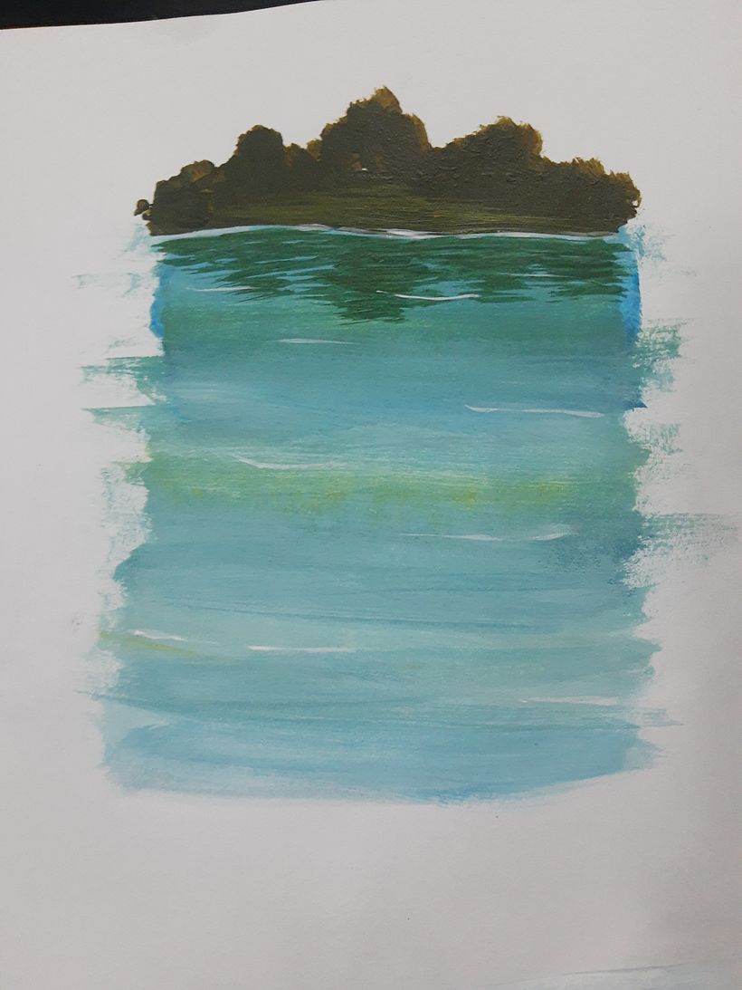 Mi proyecto del curso: Pintura de paisajes atmosféricos con gouache 4