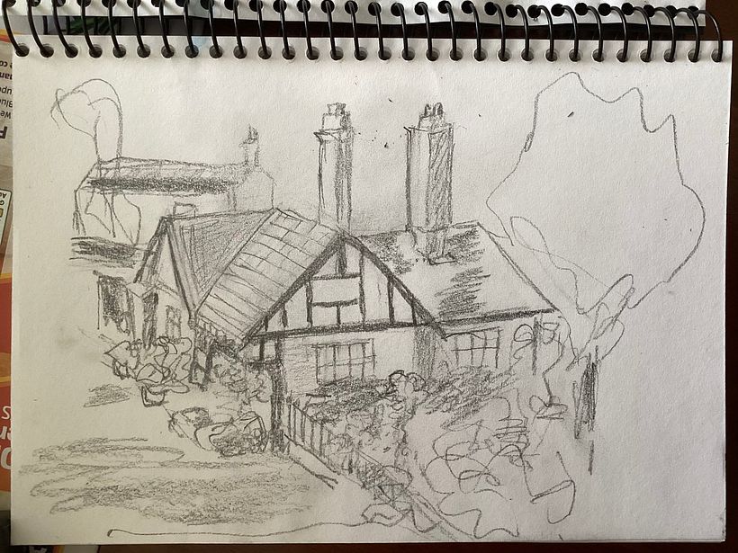 Tudor house in Dublin