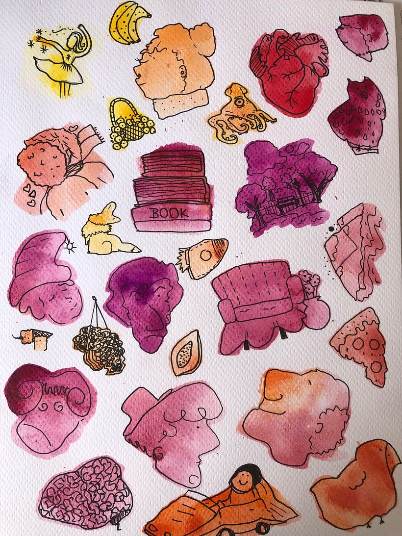 Mi proyecto del curso: Técnicas de ilustración con acuarela y gouache 4