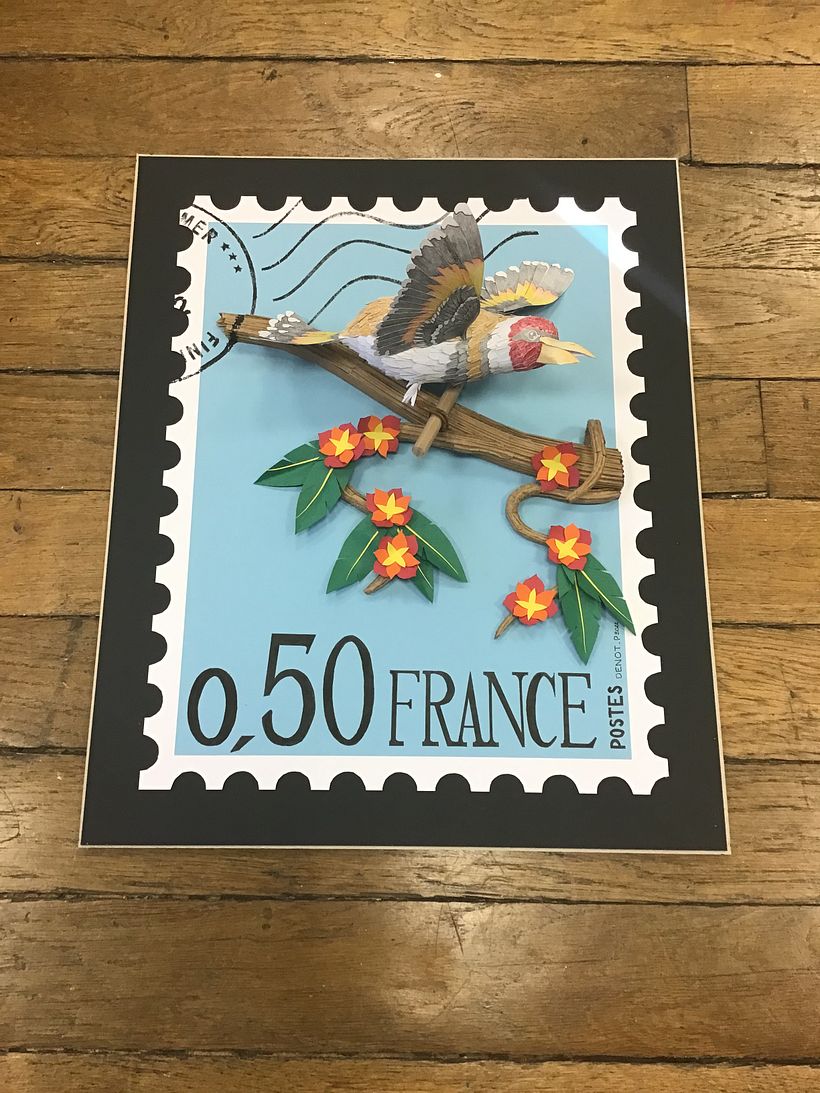 Mon projet du cours : Techniques avancées de papercraft : créer avec du papier 1