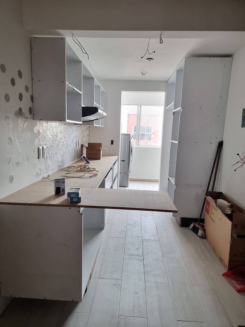 REMODELACIÓN COCINA EN LOFT 7