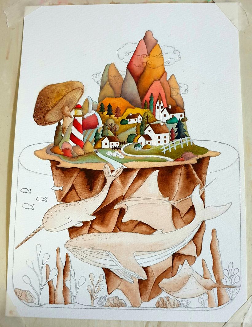 Colour infuse process