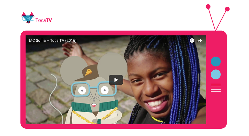Seção Toca TV