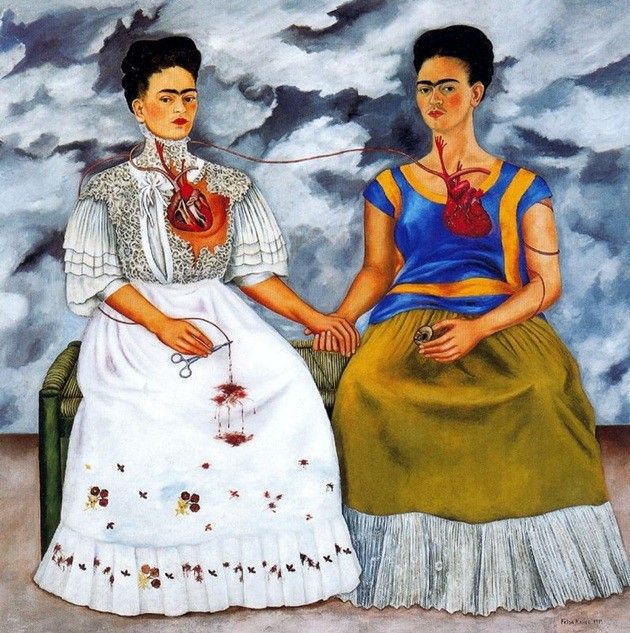 Frida Kahlos "Die zwei Fridas".