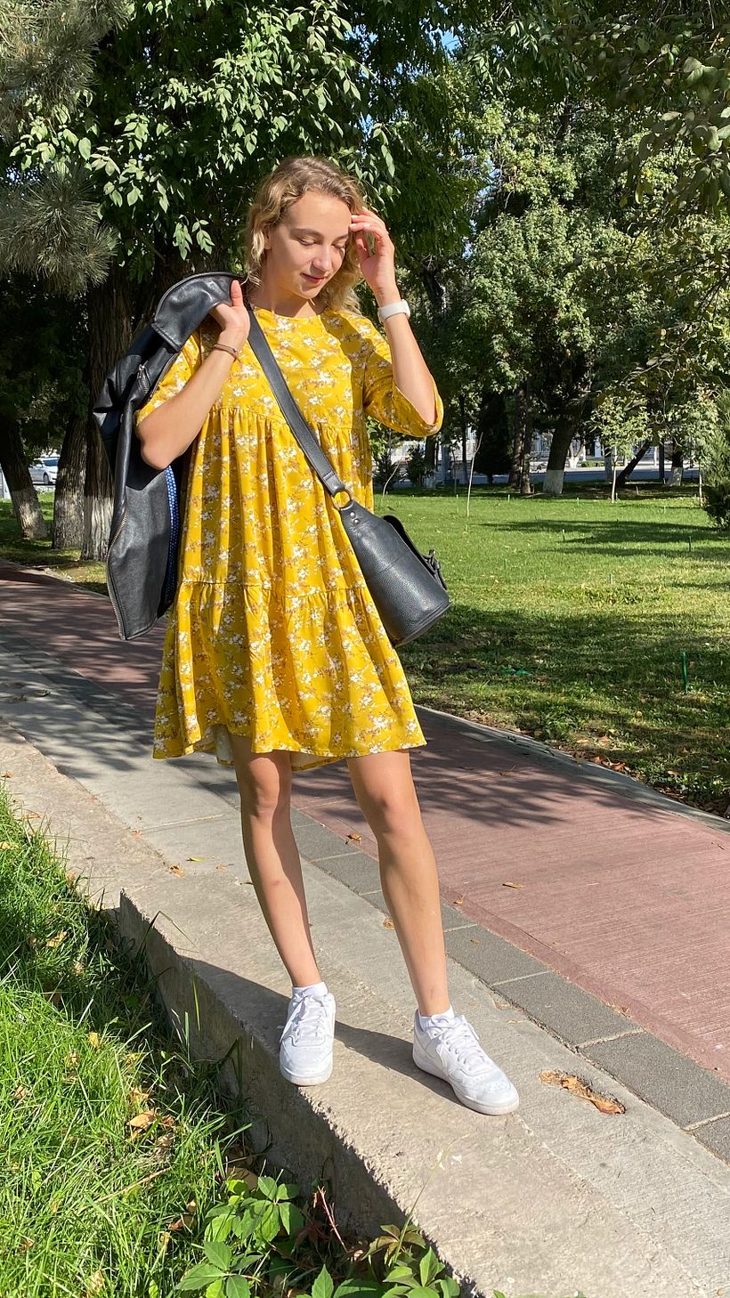 My project for course: Sewing for Beginners: Make a Unique Dress 1