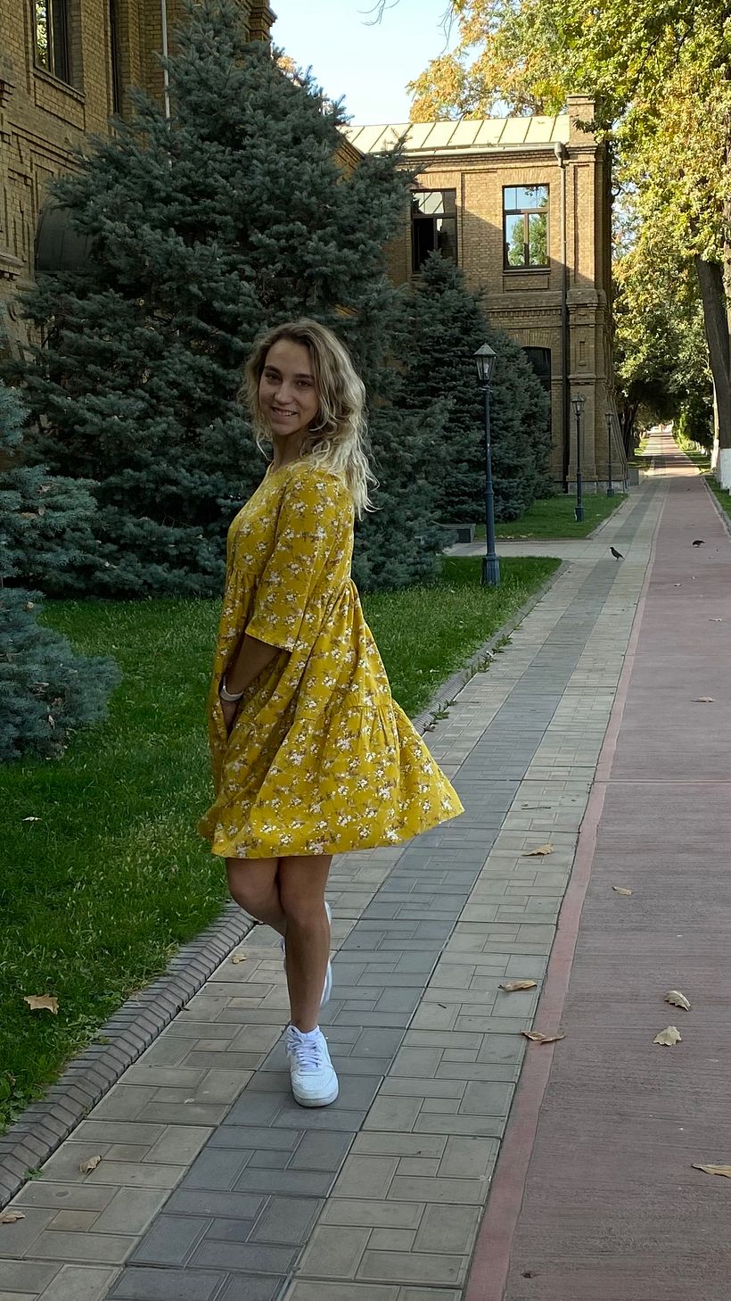 My project for course: Sewing for Beginners: Make a Unique Dress 3