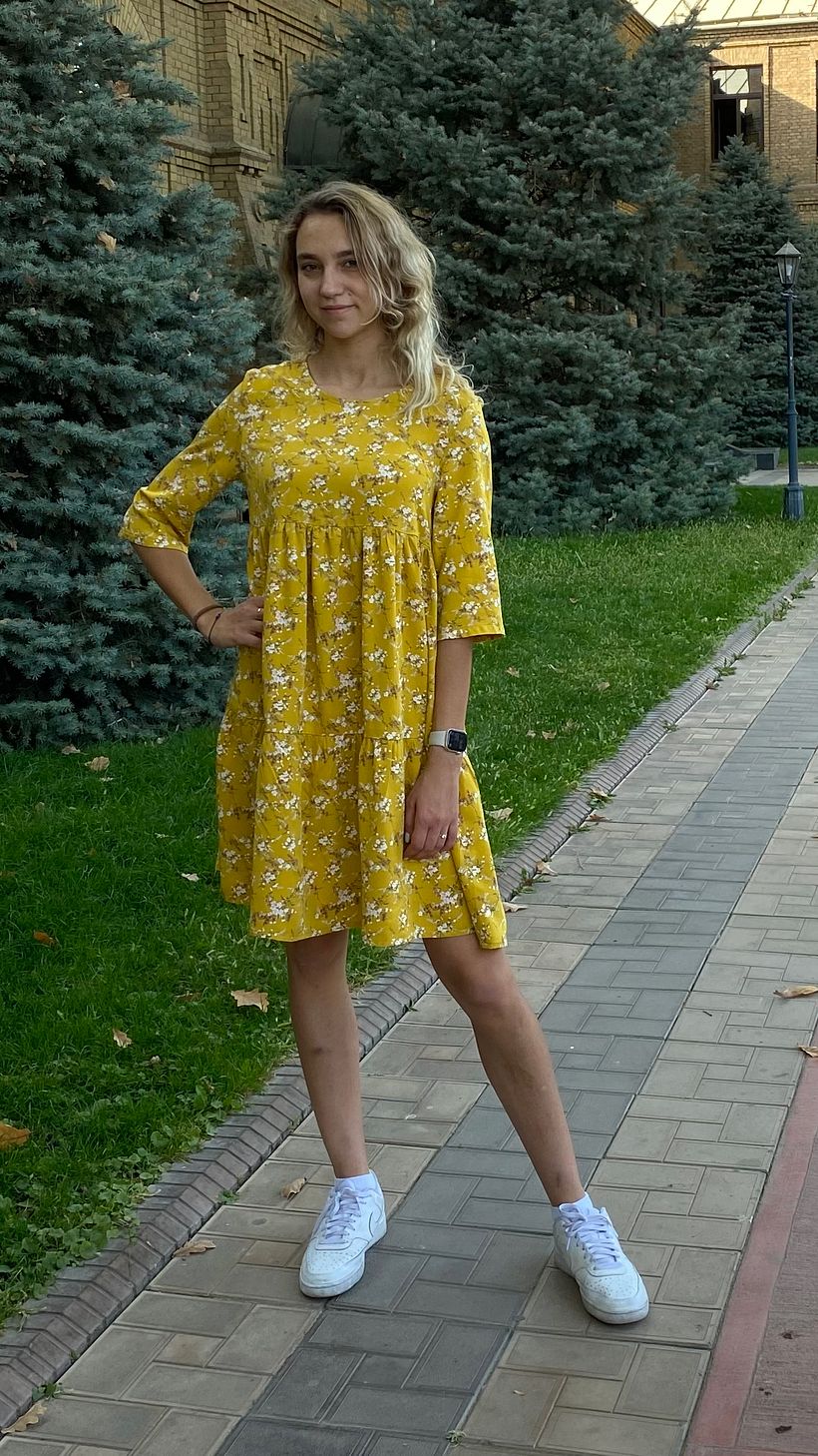 My project for course: Sewing for Beginners: Make a Unique Dress 4