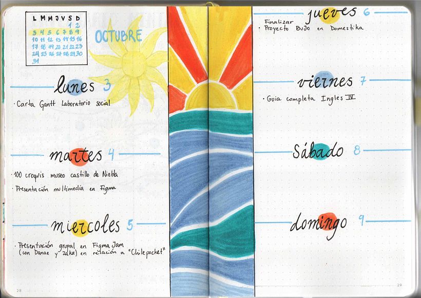 Mi proyecto del curso: Bullet journal creativo: aumenta tu productividad 9