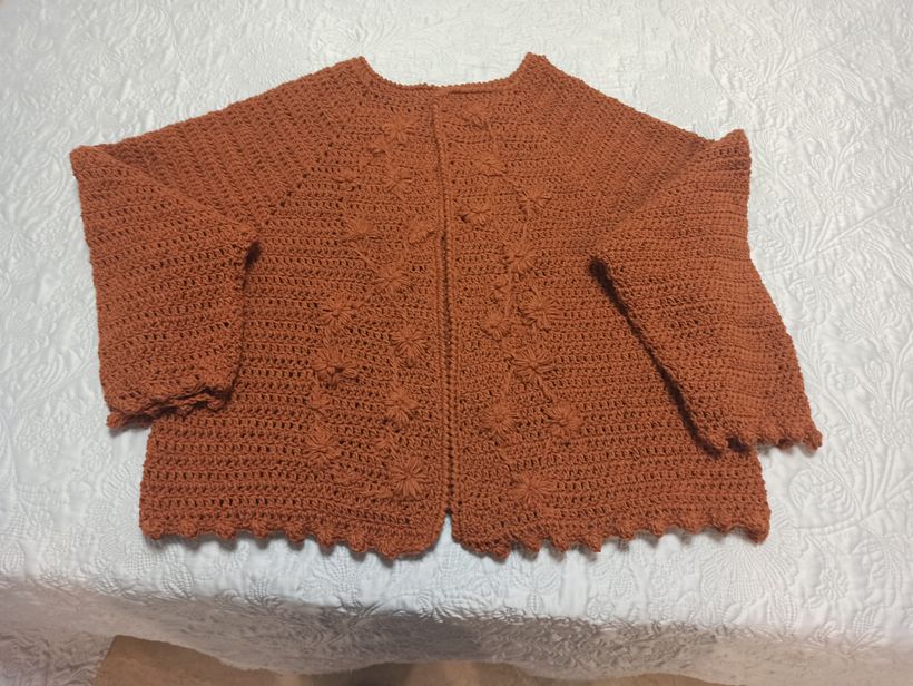 Mi proyecto del curso:  Top-down: prendas a crochet de una sola pieza 1