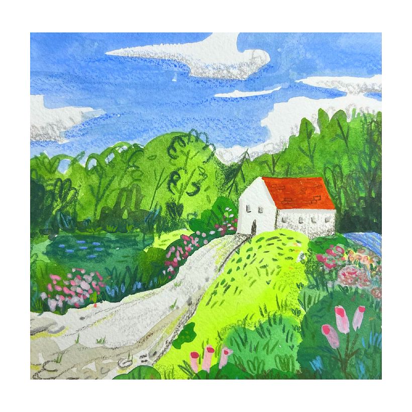 My project for course: Experimental Drawing Techniques for Picturebooks 1