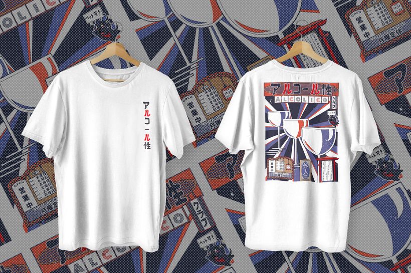 Mockup maglietta, come per il poster hanno deciso di stampare anche le magliette!