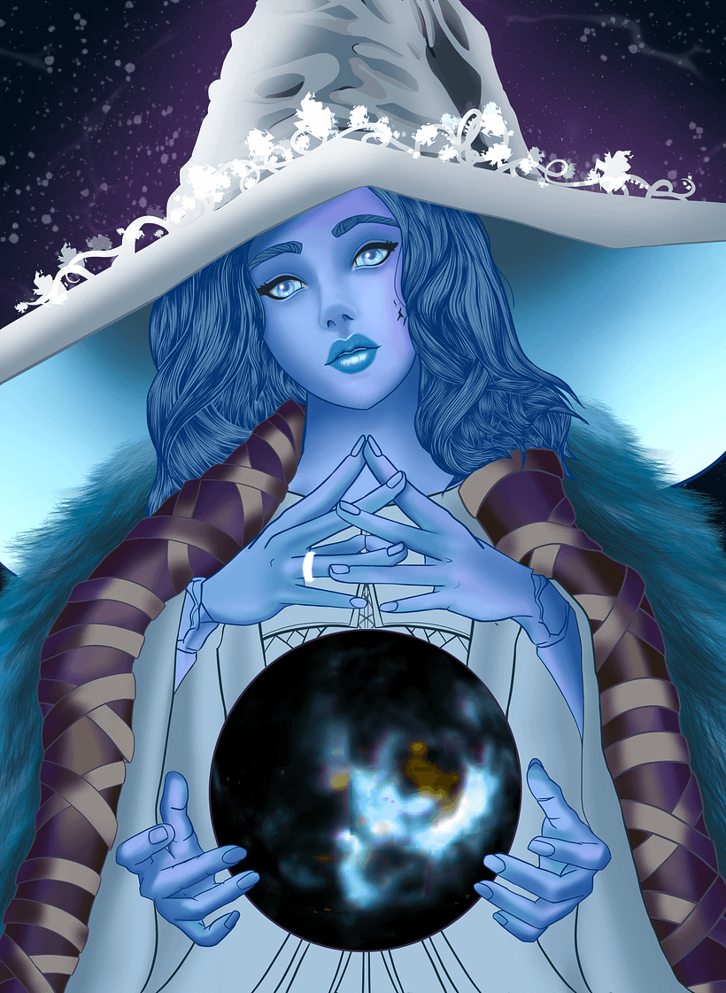 Mi proyecto del curso: Retrato de personajes femeninos con Procreate 2